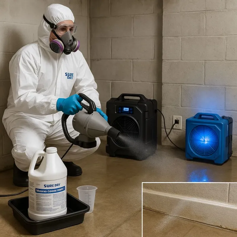 Sanitization and Odor Removal process in Plain City, OH